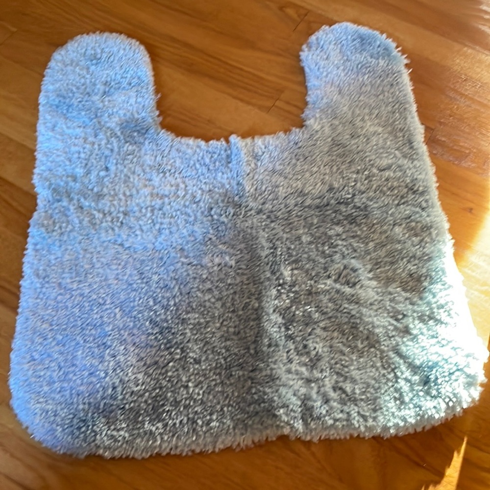 2 pc Blue Bath Mats